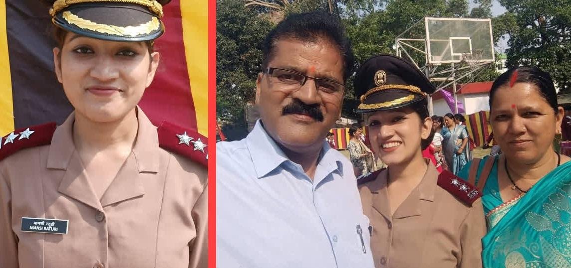 पौड़ी गढ़वाल की मानसी रतूड़ी बनीं सेना में लेफ्टिनेंट