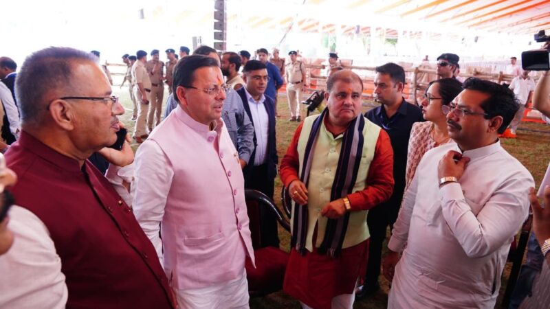 प्रधानमंत्री नरेन्द्र मोदी के 14 अप्रैल के कार्यक्रम को लेकर देहरादून में हाई अलर्ट, सीएम ने लिया व्यवस्थाओं का जायजा