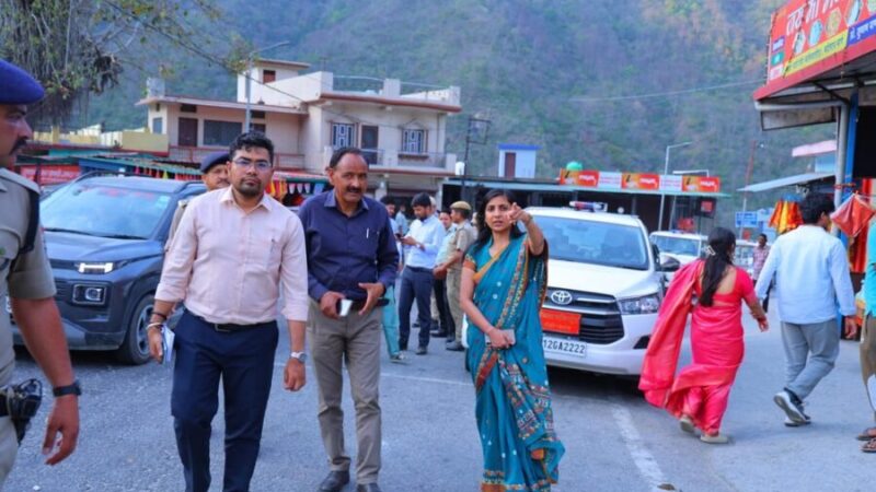 चारधाम यात्रा से पहले एक्शन मोड में प्रशासन, डीएम स्वाति एस. भदौरिया ने स्थलीय निरीक्षण कर परखी हर व्यवस्था, अधिकारियों को दिए सख्त निर्देश