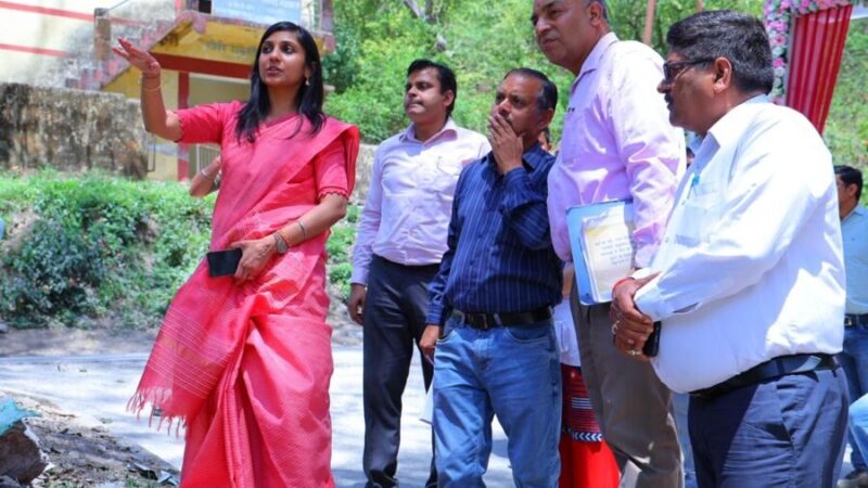 जोगियाणा को वेलनेस डेस्टिनेशन बनाने की दिशा में कार्य तेज, डीएम स्वाति एस. भदौरिया ने आयुर्वेद विलेज के निर्माण कार्यों का किया स्थलीय निरीक्षण, अधिकारियों को दिए सख्त निर्देश