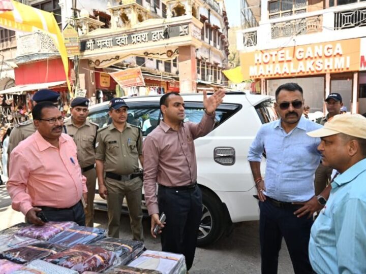 अपर रोड, मां मनसा देवी उड़न खटोला आधी क्षेत्र का डीएम मयूर दीक्षित एवं एसएसपी नवनीत सिंह भुल्लर ने किया निरीक्षण