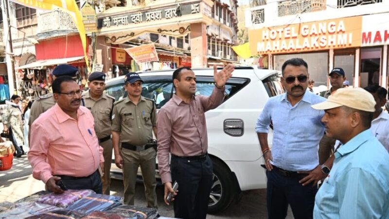 अपर रोड, मां मनसा देवी उड़न खटोला आधी क्षेत्र का डीएम मयूर दीक्षित एवं एसएसपी नवनीत सिंह भुल्लर ने किया निरीक्षण