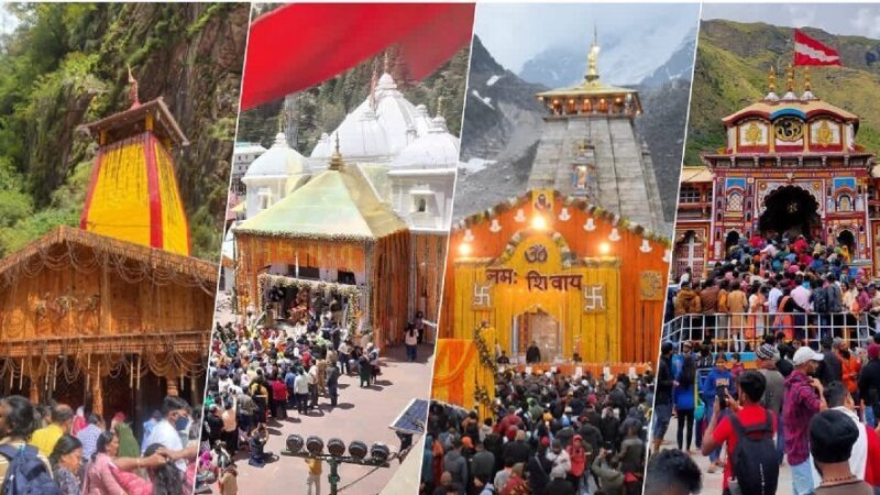 चारधाम यात्रा 2026 : श्रद्धालुओं का उमड़ा सैलाब, एक सप्ताह में दो लाख से अधिक भक्त पहुंचे केदारनाथ