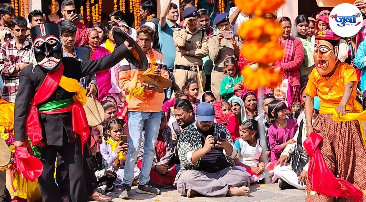 यूनेस्को धरोहर ‘रम्माण’ के रंग में रंगा सलूड-डुंग्रा गांव