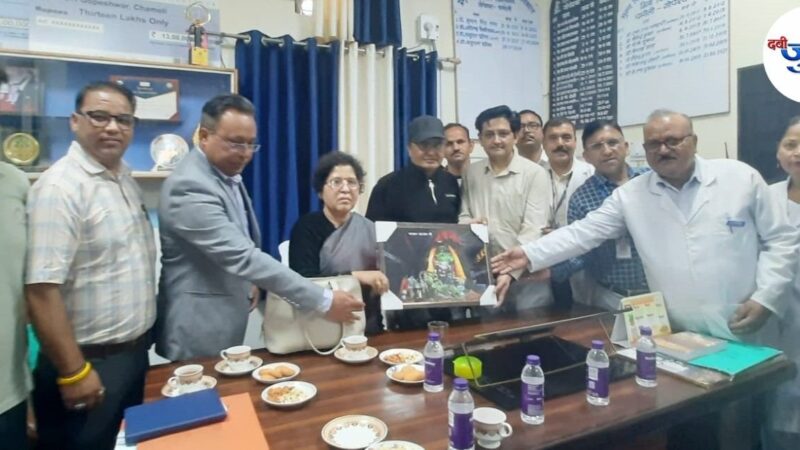 स्वास्थ्य महानिदेशक ने यात्रा मार्ग पर लिया स्वास्थ्य व्यवस्थाओं का जायजा