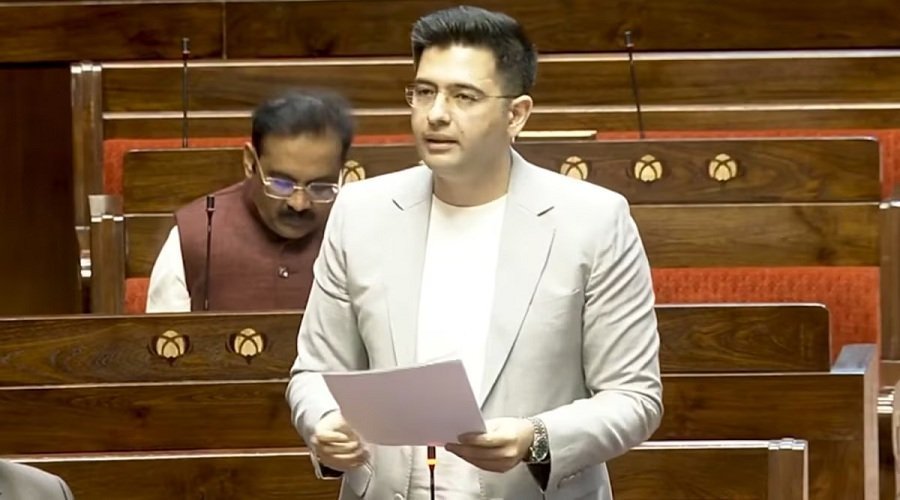 खामोश करवाया गया हूं, हारा नहीं हूं, राघव चड्ढा का मैसेज