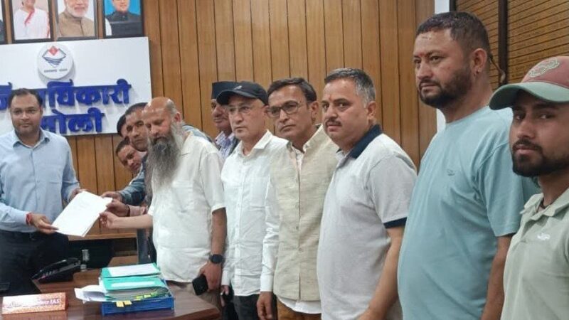 भू-धंसाव को रोकने के कार्यों पर संघर्ष समिति ने उठाए सवाल