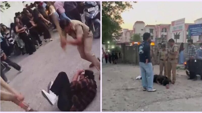 प्रेमनगर में युवक की पिटाई का वीडियो वायरल, एक दरोगा व एएसआई लाइन हाजिर