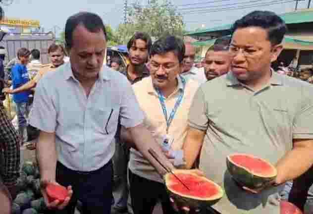 आयुक्त सचिन कुर्वे के निर्देश पर रुड़की मंडी में FDA का छापा, फलों में मिलावट पर बड़ी कार्रवाई