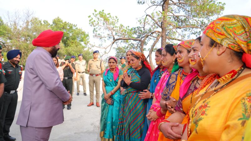 उत्तराखण्ड के राज्यपाल दो दिवसीय प्रवास पर लैंसडाउन पहुंचे