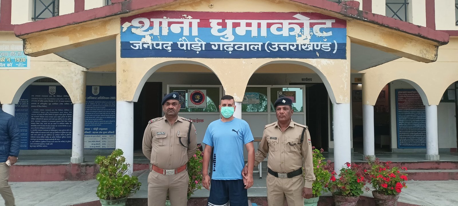 न्यायालय द्वारा जारी NBW में वांछित वारण्टी को पौड़ी पुलिस ने देहरादून से किया गिरफ्तार