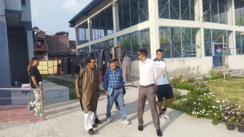 कोटद्वार स्पोर्ट्स स्टेडियम में निर्माण कार्यों ने पकड़ी रफ्तार
