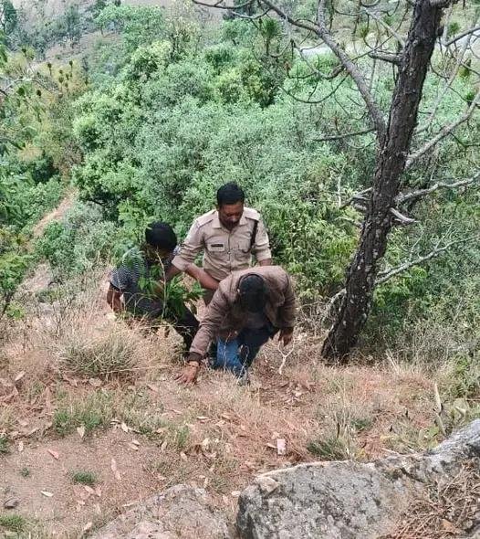 सेल्फी का जुनून पड़ा भारी, गहरी खाई में गिरा युवक