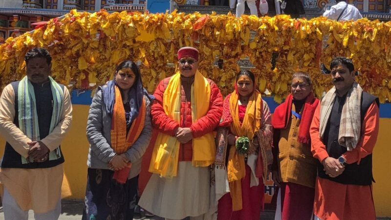 चारधाम यात्रियों के लिए 10 करोड़ के दुर्घटना बीमा की व्यवस्था – सतपाल महाराज