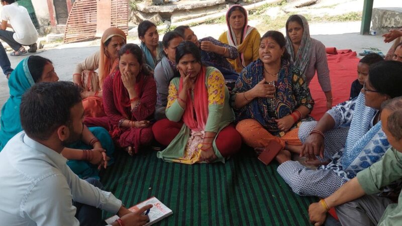 मुआवजे की मांग पर अड़े बहुगुणानगर के आपदा प्रभावित