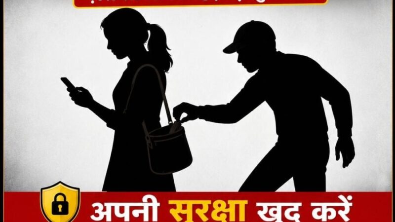मैजिक ऑटो में सफर कर रही महिला का ज्वेलरी पर्स चोरी, पुलिस जांच में जुटी