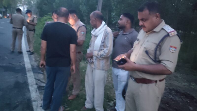 झबरेड़ा में तेज रफ्तार ट्रक ने ली दो युवकों की जान; चालक फरार