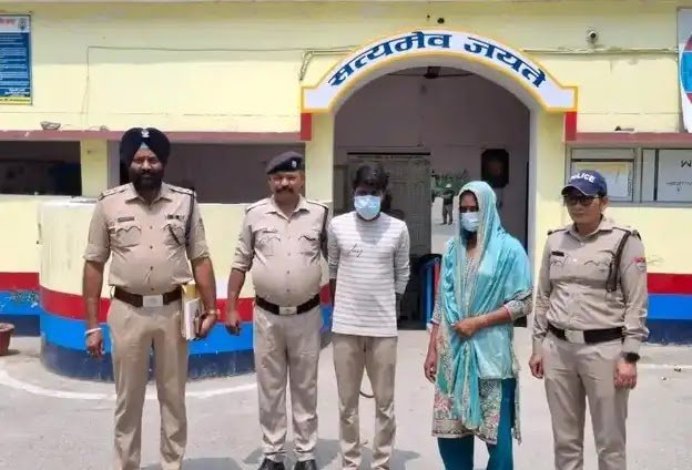 प्रेम संबंध के चलते पत्नी ने की पति की हत्या, गिरफ्तार
