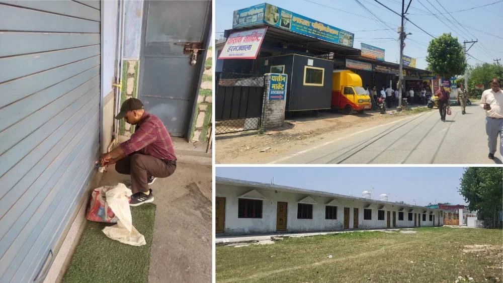 एमडीडीए की बड़ी कार्रवाई, हरभजवाला से बाईपास तक अवैध निर्माण सील, बिना नक्शा स्वीकृति बनाए जा रहे व्यावसायिक निर्माणों पर बड़ी कार्रवाई, प्राधिकरण ने दिया सख्त संदेश