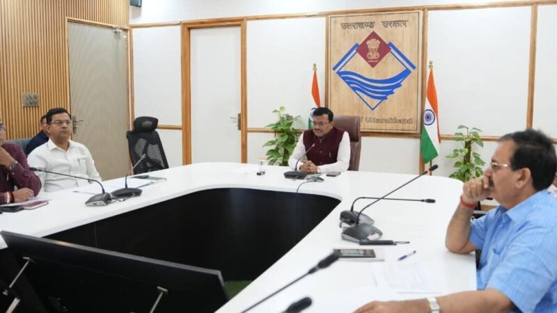 मुख्य सचिव ने की प्रदेश के रोपवे प्रोजेक्ट की समीक्षा