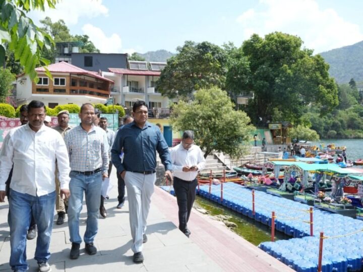 धामी सरकार की झीलों को नई पहचान देने की तैयारी, भीमताल – नौकुचियाताल और कमलताल के सौंदर्यीकरण पर 46 करोड़ से अधिक खर्च, सचिव डॉ. आर. राजेश कुमार ने किया स्थलीय निरीक्षण, अधिकारियों को दिए निर्देश