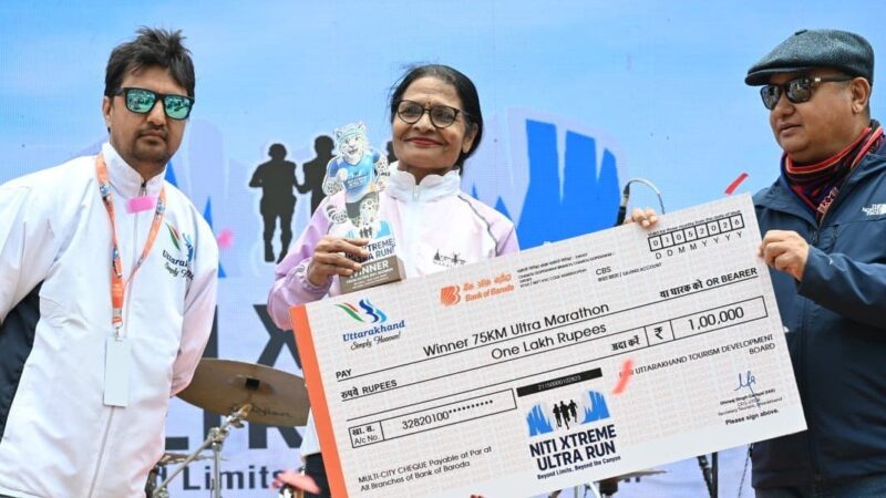 नीती एक्सट्रीम अल्ट्रा रन से फिट इंडिया का नारा बुलंद – मुख्यमंत्री पुष्कर सिंह धामी