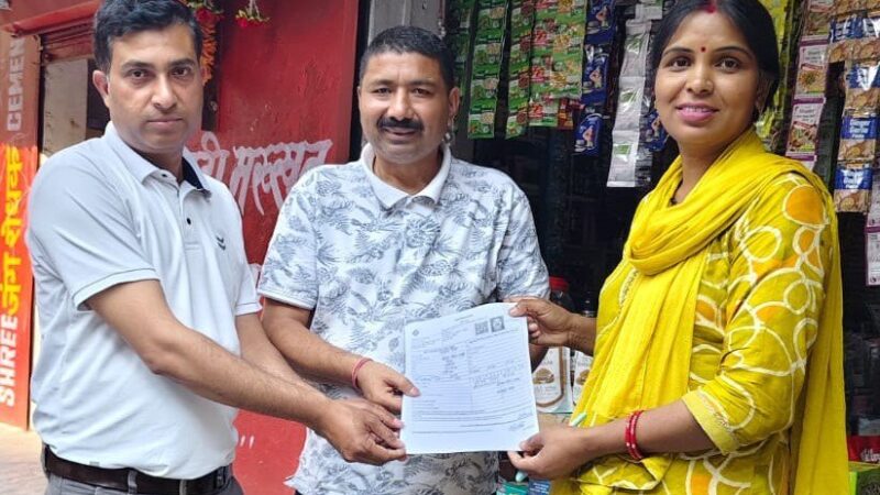 पालिकाध्यक्ष संदीप रावत ने भरा एसआईआर फॉर्म, नागरिकों से भी की सहयोग की अपील