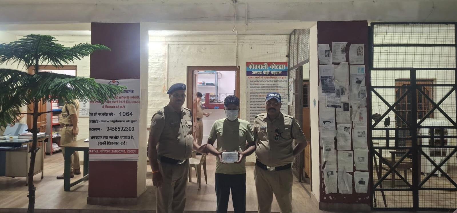 कोटद्वार : सट्टे की खाई बाडी करने वाला एक अभियुक्त गिरफ्तार