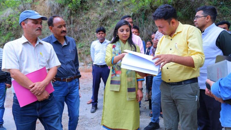 सीता सर्किट परियोजना को मिलेगा पारंपरिक स्वरूप, डीएम स्वाति एस. भदौरिया ने स्थलीय निरीक्षण कर अधिकारियों को दिए निर्देश