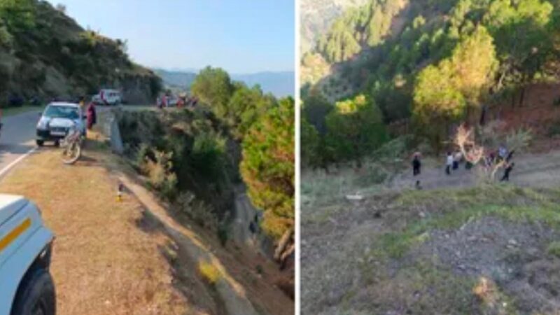 चंबा में दर्दनाक सड़क हादसा : खाई में गिरी बोलेरो, सात लोगों की मौत