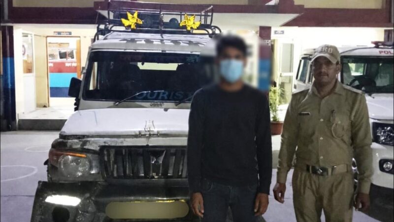 श्रीनगर पुलिस ने हिट एंड रन मामले का किया सफल अनावरण, आरोपी चालक गिरफ्तार