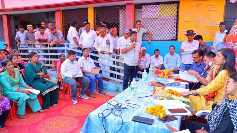 सुदूरवर्ती मुस्याखांद तक पहुंचीं डीएम स्वाति एस. भदौरिया, ग्रामीणों की मांगों पर मौके पर लिए निर्णय