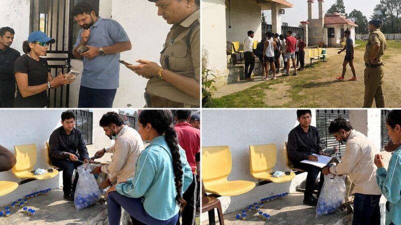 पौड़ी पुलिस का औचक एक्शन, रांसी स्टेडियम में 60 खिलाड़ियों की ड्रग डिटेक्शन किट से हुई जांच