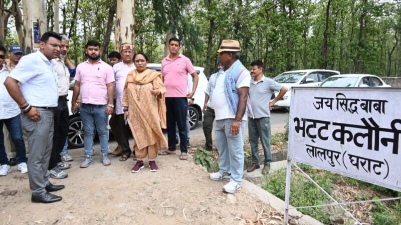 कोटद्वार : विधानसभा अध्यक्ष ऋतु खण्डूडी भूषण ने एडीबी परियोजना के तहत पेयजल एवं आधारभूत विकास कार्यों का किया निरीक्षण