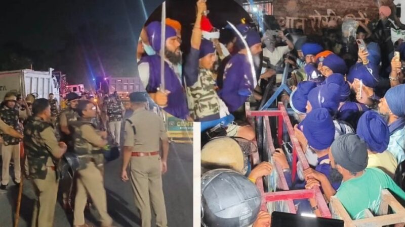 बैरियर तोड़ उत्तराखंड में घुसे निहंग, तलवारें लहराते हुए बढ़े आगे, देहरादून में हाई अलर्ट, पुलिस को भी नहीं मिली लोकेशन