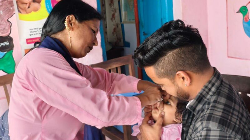 पौड़ी गढ़वाल में राष्ट्रीय पल्स पोलियो अभियान का शुभारंभ, 29250 बच्चों को पिलायी गयी जीवनरक्षक खुराक