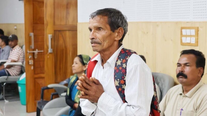 जनता मिलन में सड़क, बिजली, पेंशन के मुद्दे छाए