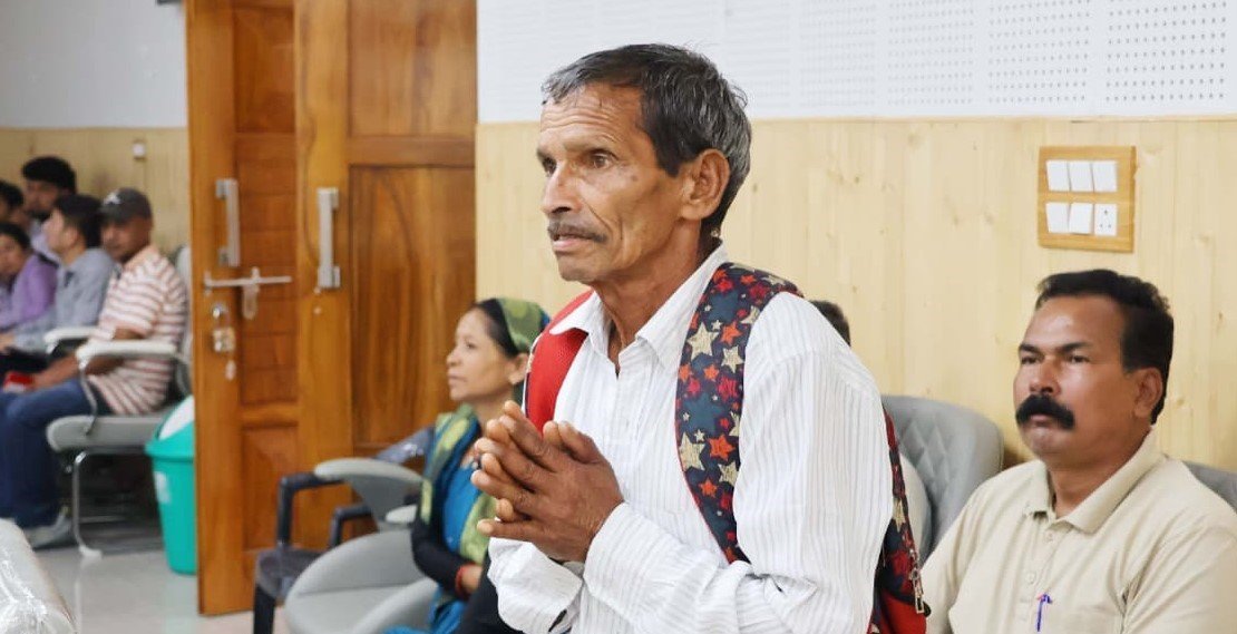 जनता मिलन में सड़क, बिजली, पेंशन के मुद्दे छाए