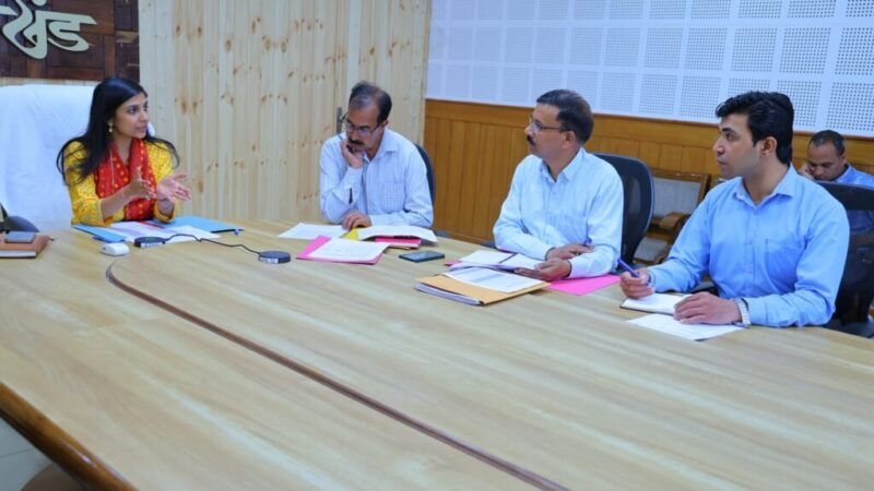 एसआईआर-2026 की समीक्षा बैठक : डीएम स्वाति एस. भदौरिया ने गणना प्रपत्रों के संकलन में तेजी और डिजिटाइजेशन प्रगति की नियमित समीक्षा के निर्देश