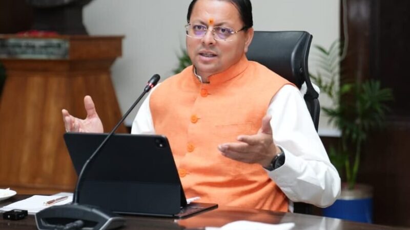 मानसून से पहले सभी तैयारियां पूरी करें अधिकारी : सीएम धामी