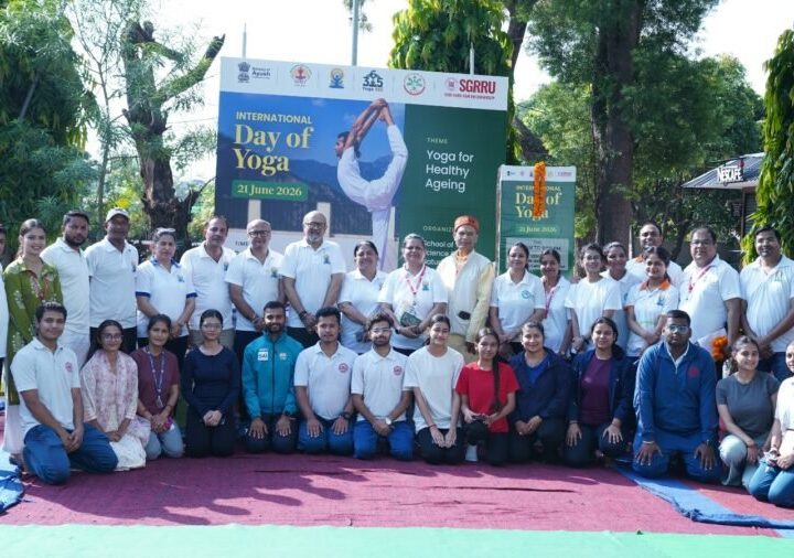 श्री गुरु राम राय विश्वविद्यालय में उत्साहपूर्वक मनाया गया 12वां अंतर्राष्ट्रीय योग दिवस 