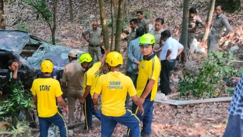 रानीखेत में दर्दनाक सड़क हादसा, दो की गई जान