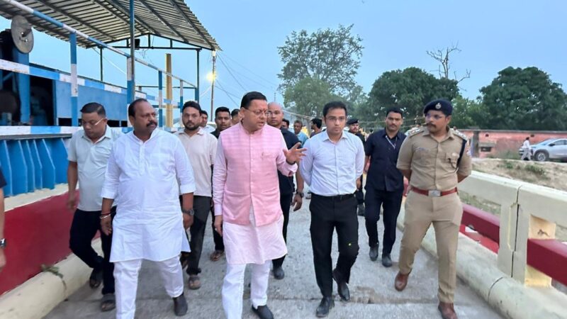 लोहियाहेड वाटर बाईपास को प्रमुख पर्यटक स्थल के रूप में किया जाएगा विकसित – मुख्यमंत्री धामी