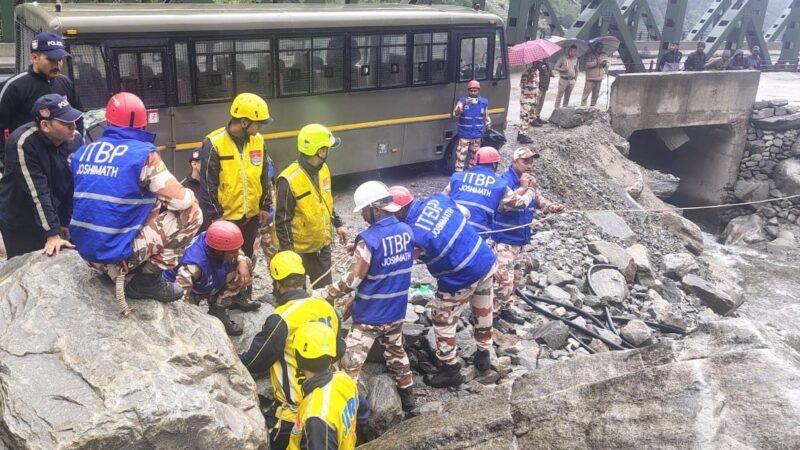 चमोली में मानसून मॉक ड्रिल से परखी आपदा से निपटने की तैयारी