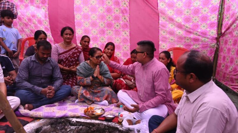 कोटद्वार: ₹147.90 लाख की लागत से मोटाढांग पेयजल योजना के अंतर्गत नलकूप का शिलान्यास