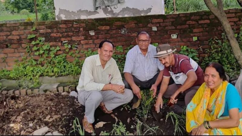 कोटद्वार : गुरु पूर्णिमा के पावन अवसर पर गेप्स ने किया असल देव वृक्षारोपण