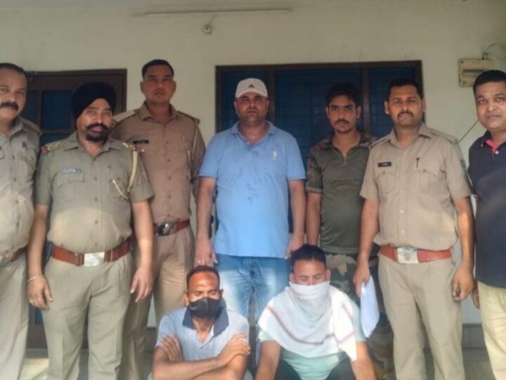 खैर के पेड़ों के अवैध कटान पर वन विभाग की बड़ी कार्रवाई, दो तस्कर गिरफ्तार