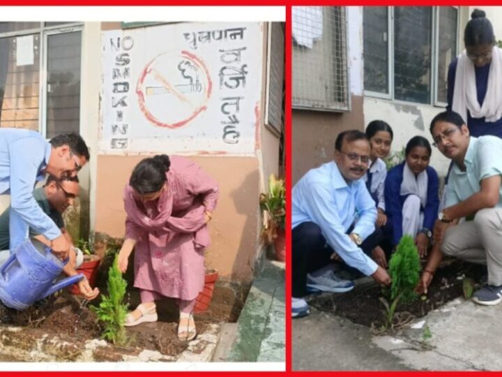 हरेला पर राजकीय महाविद्यालय कण्वघाटी में हुआ वृहद वृक्षारोपण, प्राचार्य प्रो. डॉ. हरिश्चंद्र ने दिया पर्यावरण संरक्षण का संदेश