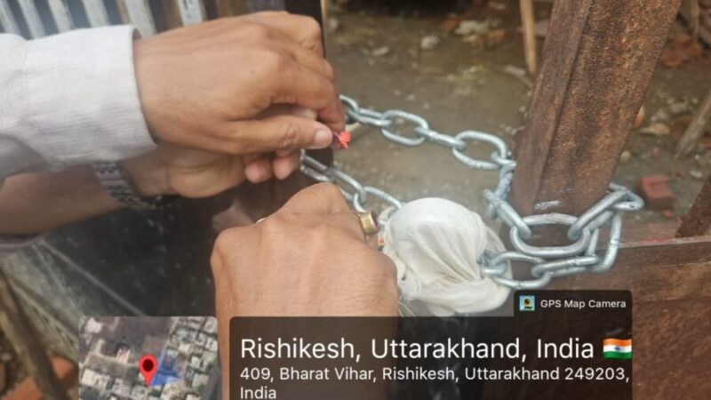 अवैध निर्माण पर एमडीडीए का एक्शन तेज, देहरादून और ऋषिकेश में दो निर्माण सील