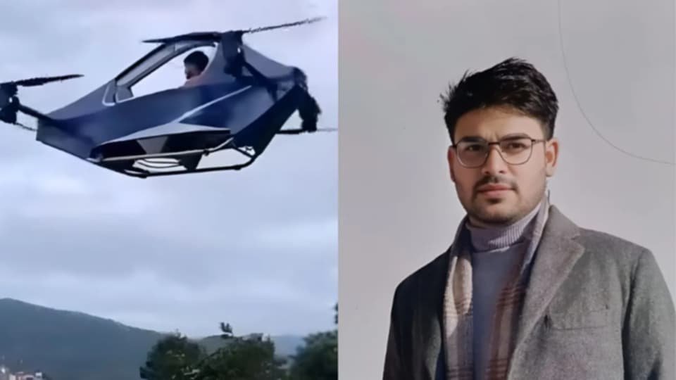 उत्तराखण्ड : रवि टम्टा ने रचा इतिहास, बनाई उड़ने वाली कार